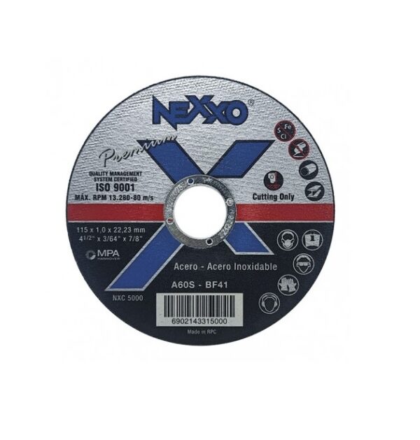 Disco de Corte Fino Nexxo Premium 4 1/2"